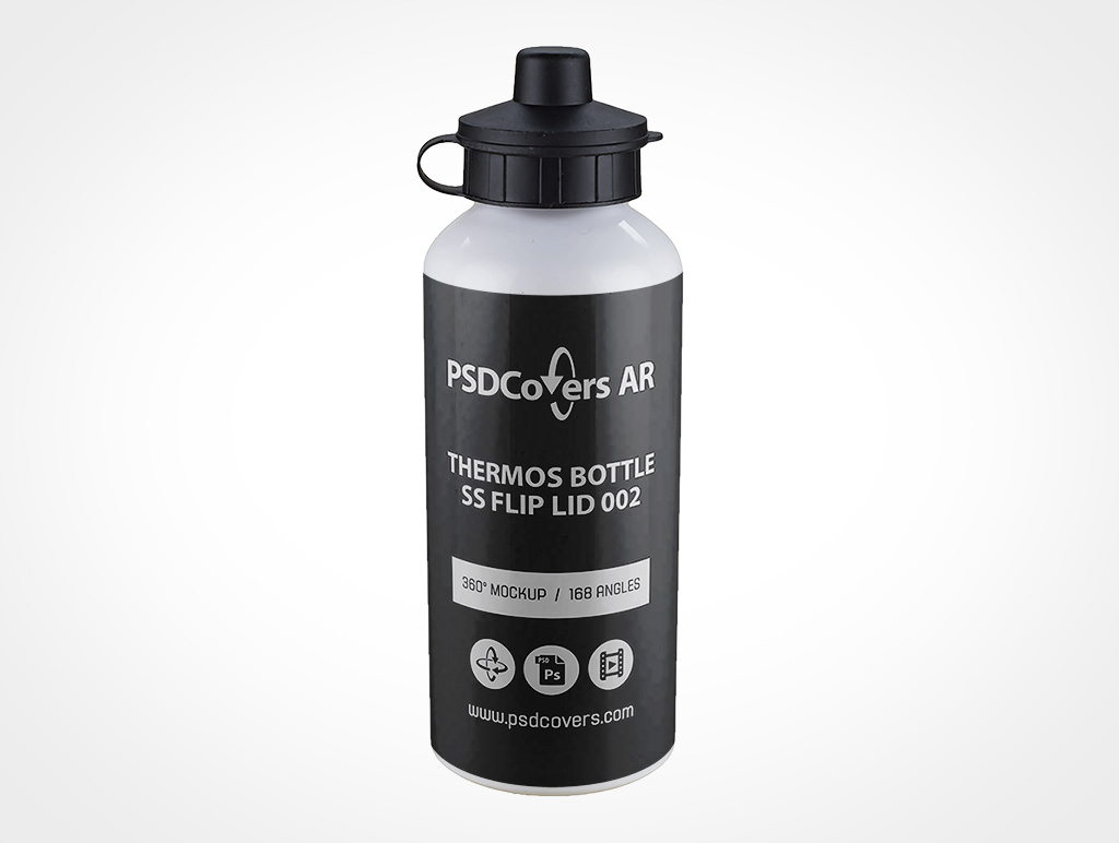 Thermos Bottle Mockup 2