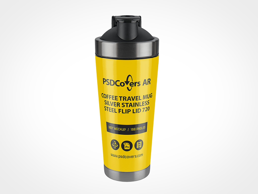 Steel Coffee Mug Mockup 720r