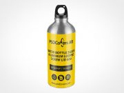 Aluminum Water Bottle Mockup 1r