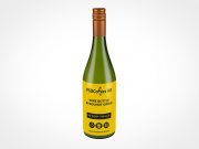 Burgundy Wine Bottle Mockup 1r
