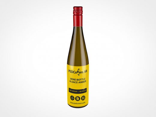 Alsace Wine Bottle Mockup 1r