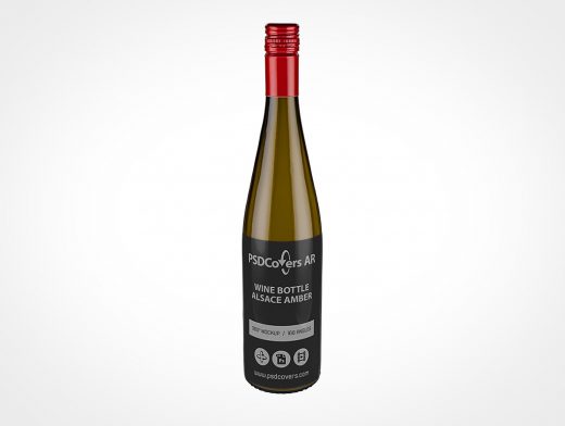 Alsace Wine Bottle Mockup 1r2