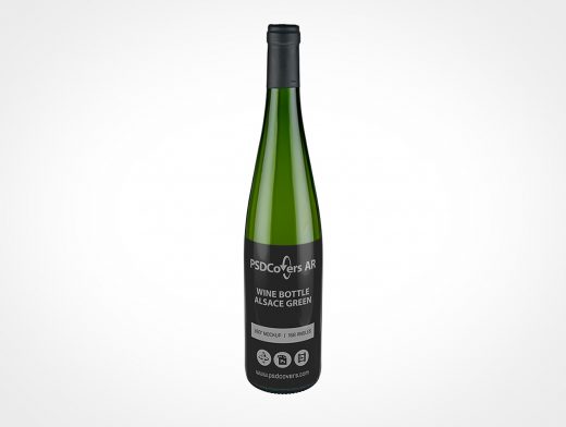 Alsace Wine Bottle Mockup 3r2