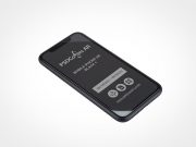 Black iPhone XR Mockup 1r