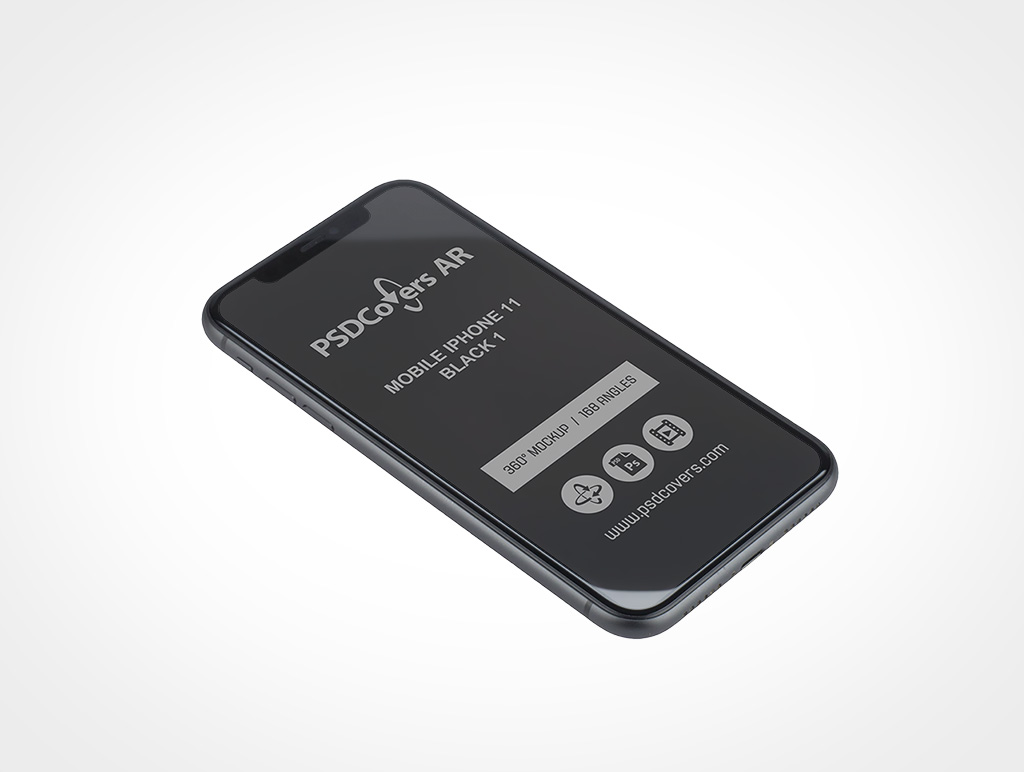 Black iPhone 11 Mockup 1