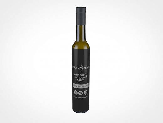 Harmonie Wine Bottle Mockup 1r2