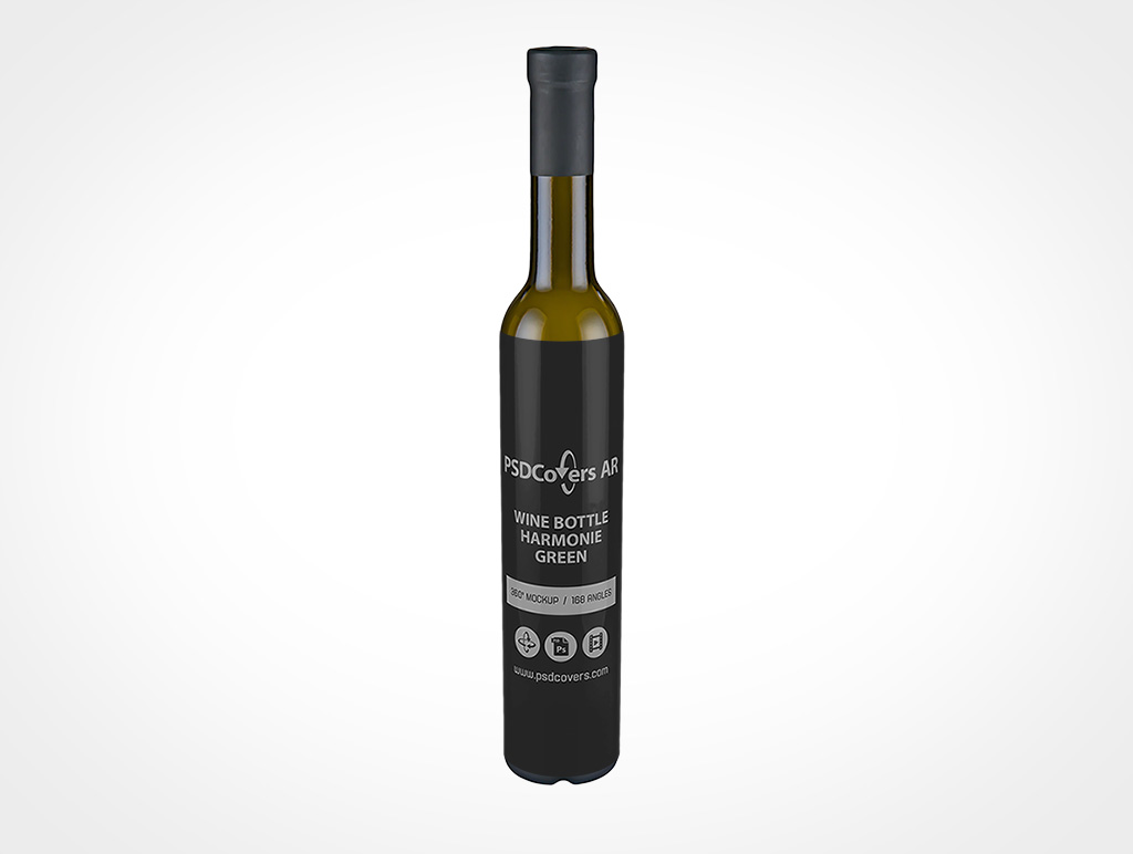Harmonie Wine Bottle Mockup 1r2