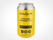 Standard Beer Can Mockup 12r