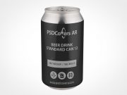 Standard Beer Can Mockup 12r2