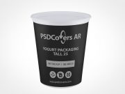 Yogurt Packaging Mockup 25