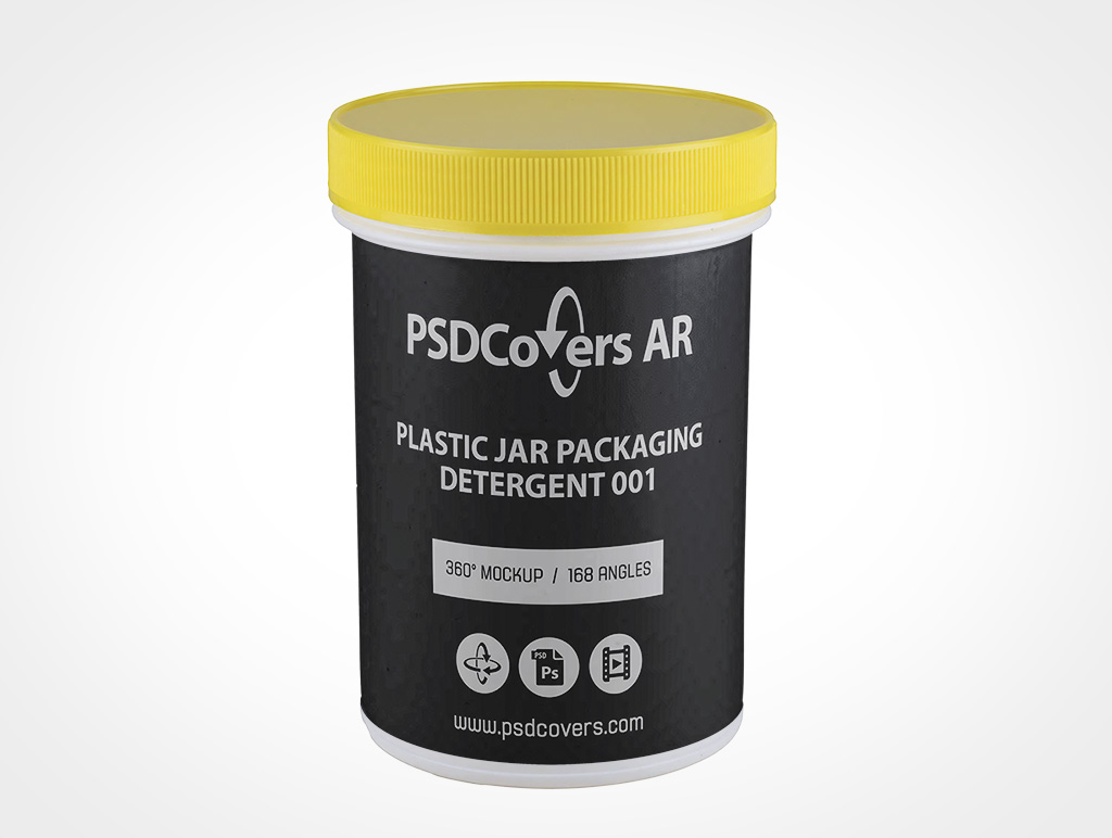 Detergent Jar Mockup 1r2