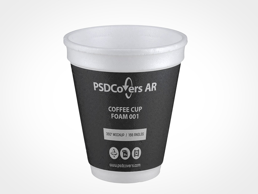 Download Foam Coffee Cup Mockup Psdcovers Create Mockups In A Snap