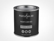 8oz Paint Can Mockup 3r2