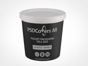 Yogurt Packaging Mockup 3r2