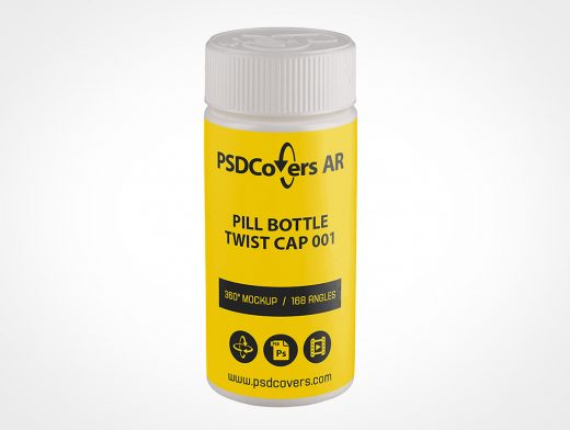 Pill Twist Bottle Mockup 1r