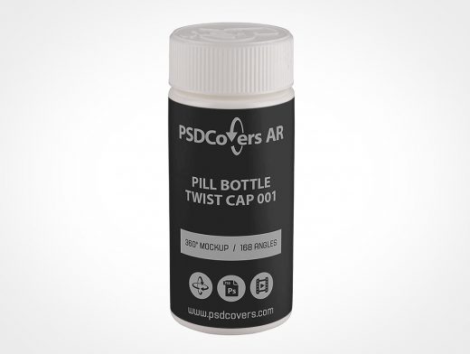 Pill Twist Bottle Mockup 1r2
