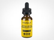 CBD Oil Bottle Mockup 5r