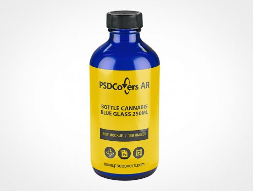 Cannabis Bottle Mockup 7r