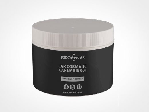 Cannabis Jar Mockup 1r2