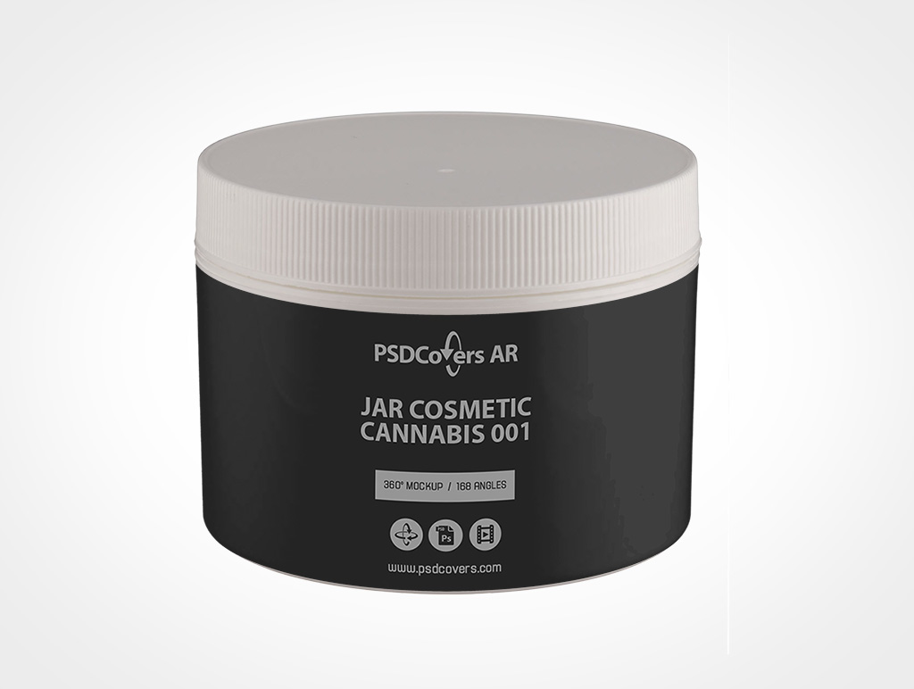 Cannabis Jar Mockup 1r2