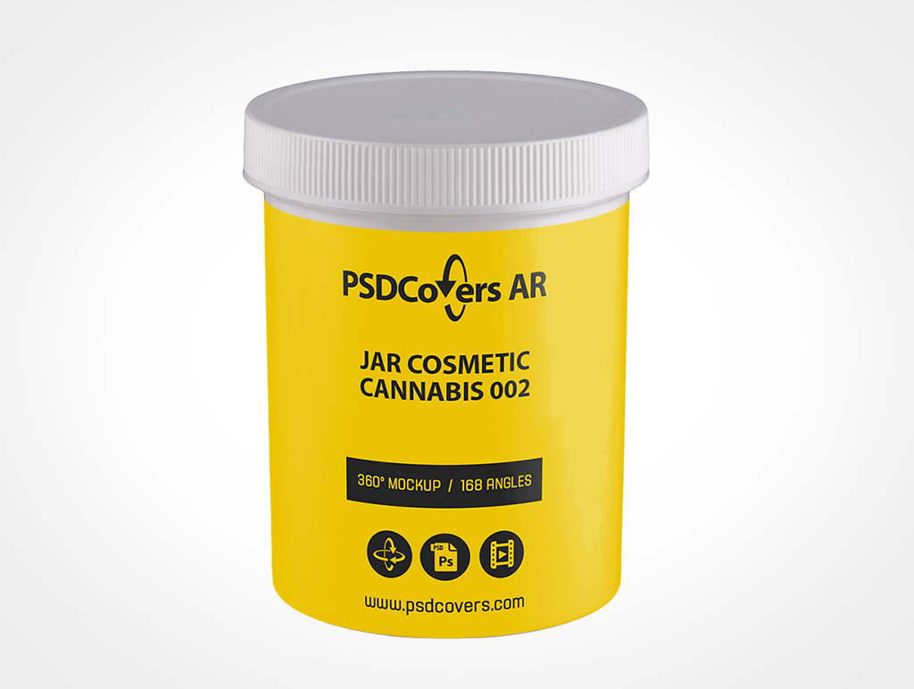 Cannabis Jar Mockup 2r