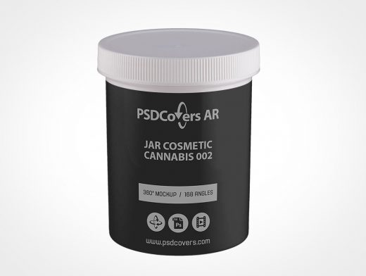 Cannabis Jar Mockup 2r2