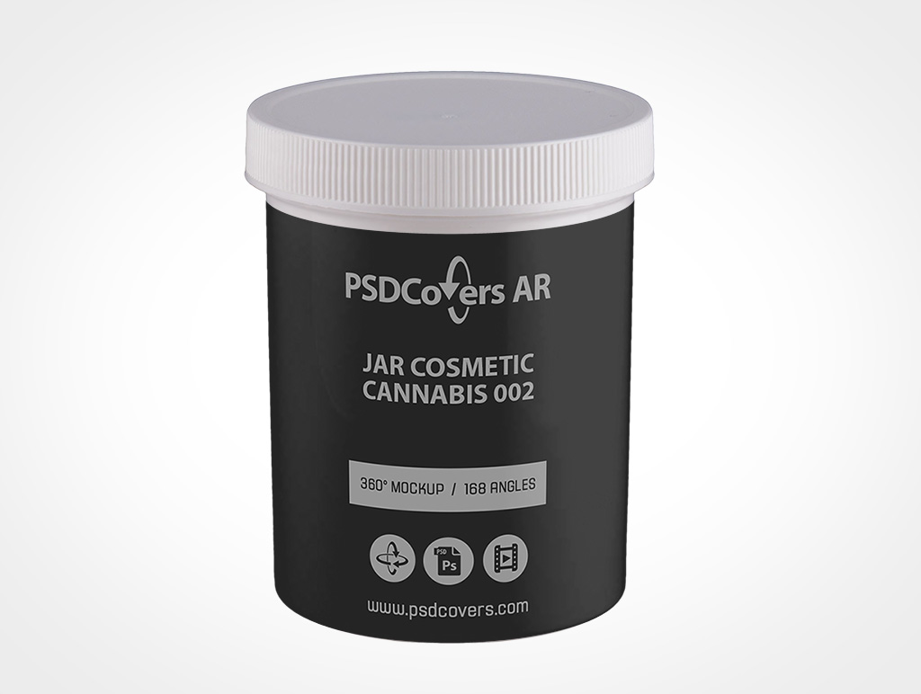 Cannabis Jar Mockup 2r2