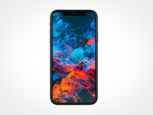 Black iPhone 11 Mockup 2r