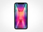 Black iPhone XR Mockup 2r