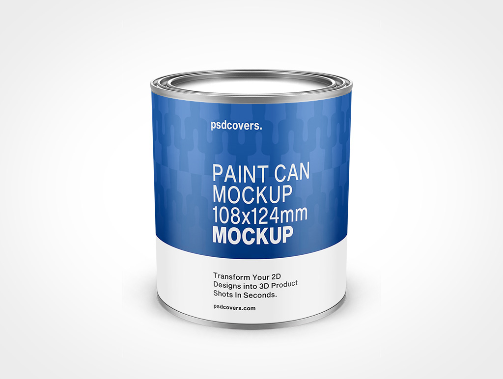 32oz Paint Can Mockup 33r