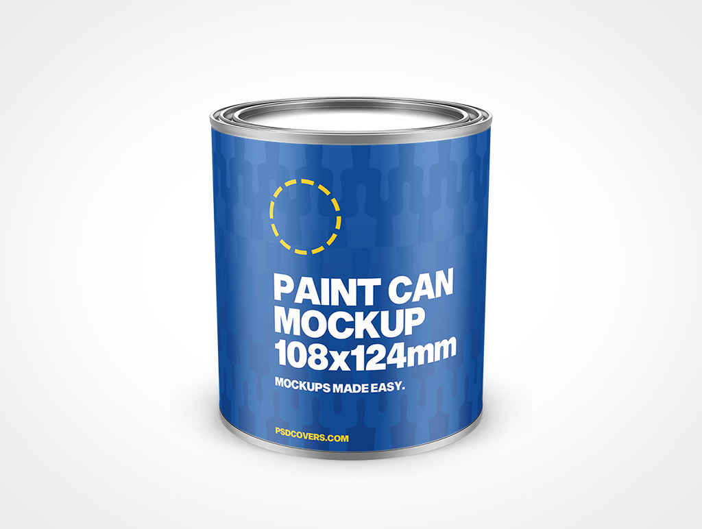 32oz Paint Can Mockup 33r2