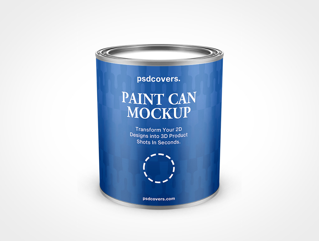 32oz Paint Can Mockup 33r3