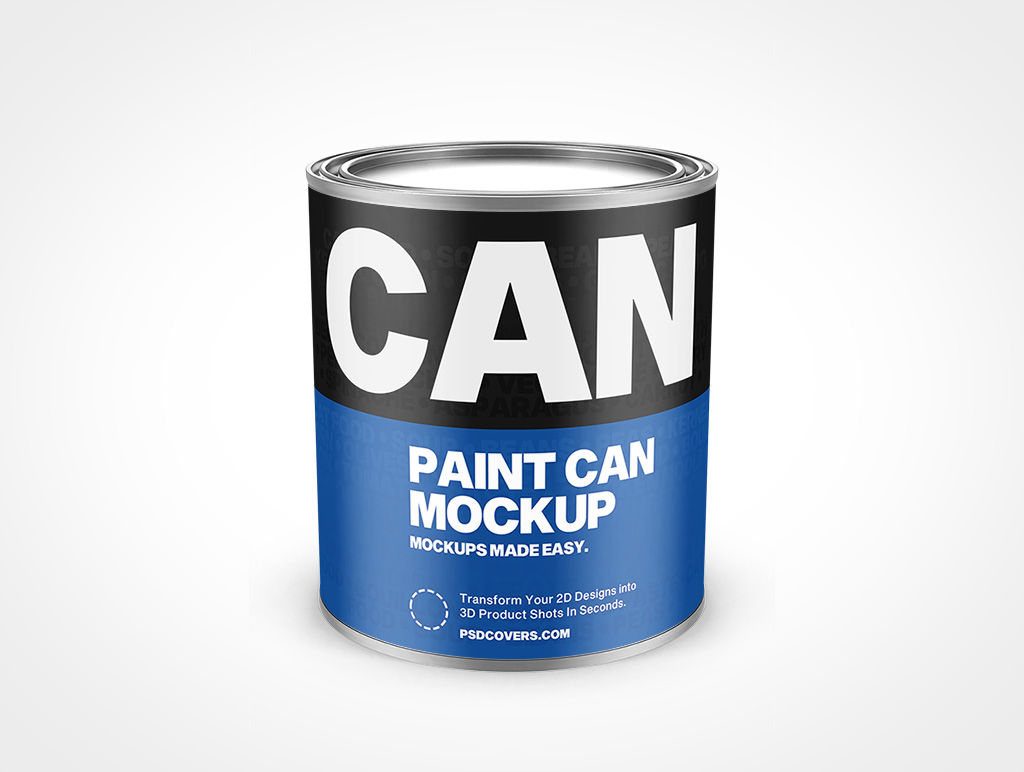 32oz Paint Can Mockup 33r4