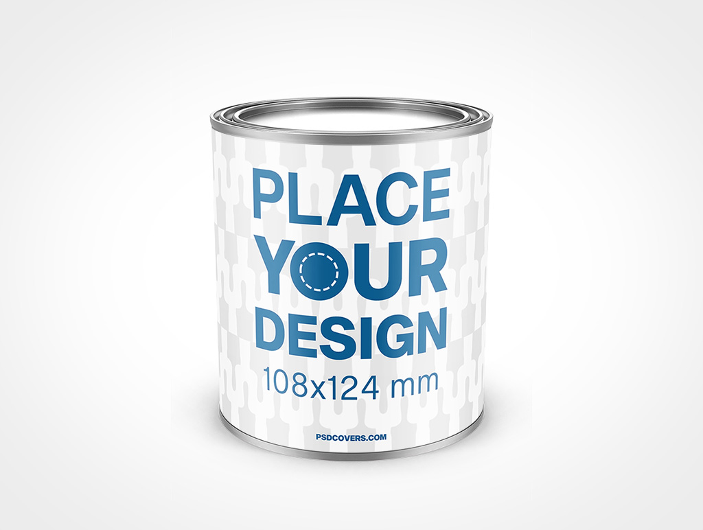 32oz Paint Can Mockup 33r5