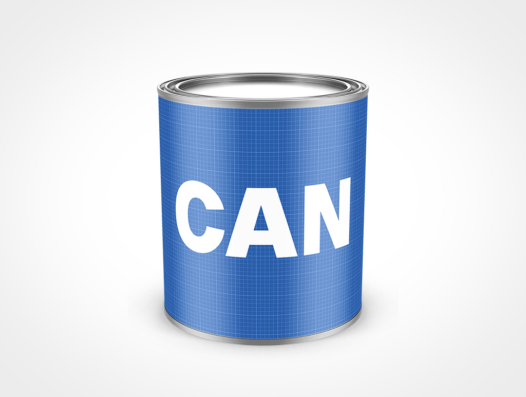 32oz Paint Can Mockup 33r6