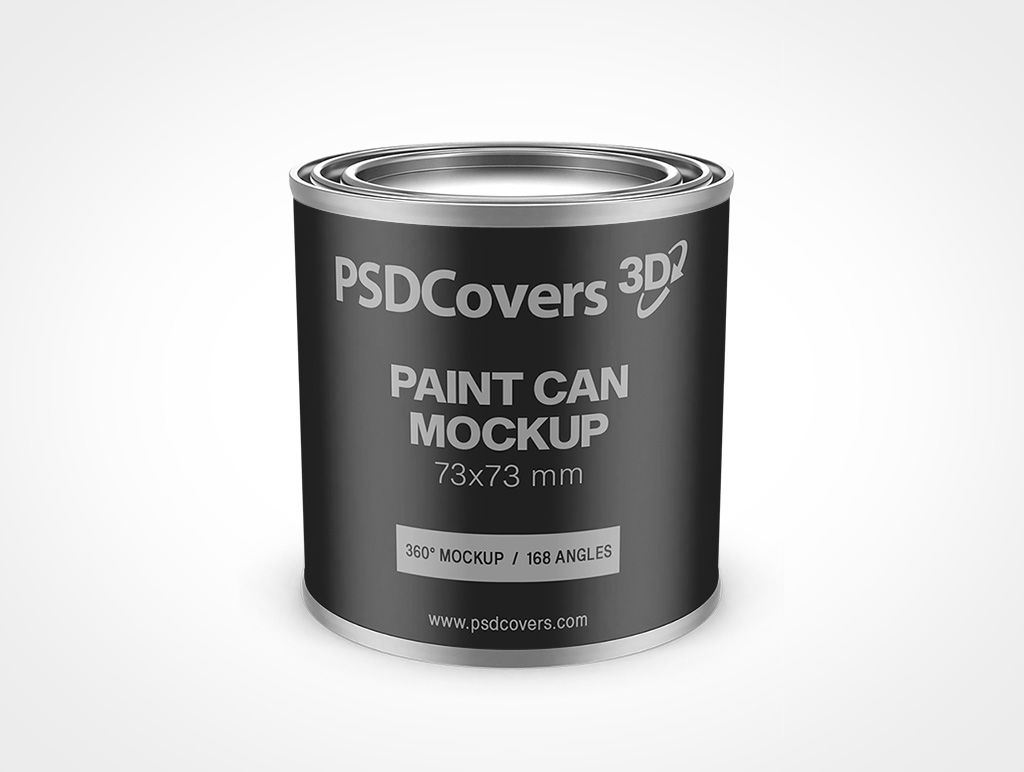 Download Paint Can Mockup Psdcovers Mockups Made Easy
