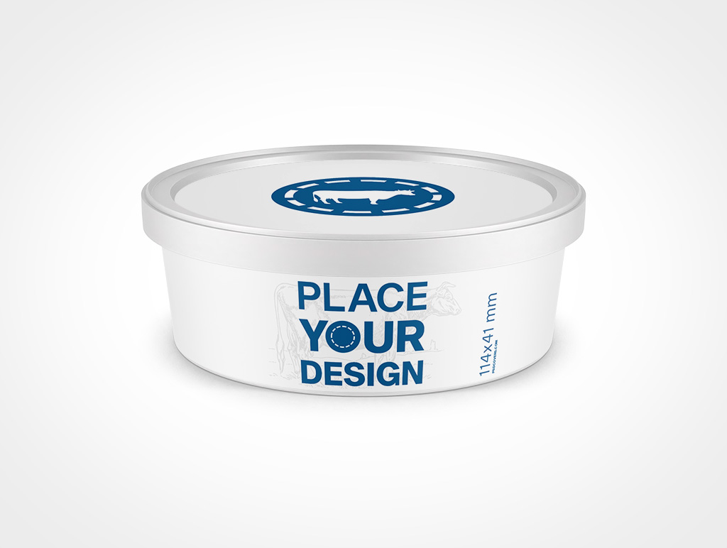 Tub Margarine Mockup 1r6