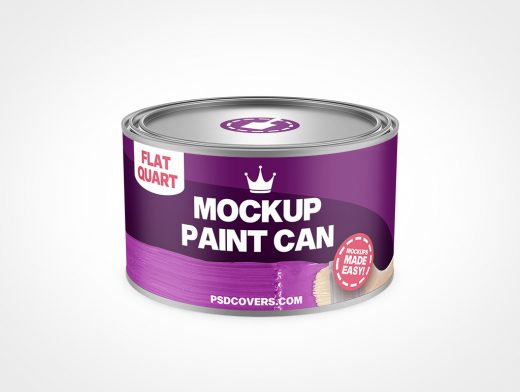 32oz Paint Can Mockup 2r7