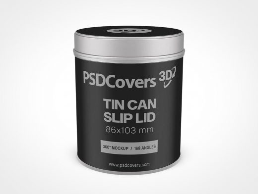 Slip Lid Can Mockup 2