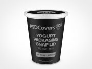 Yogurt Packaging Mockup 4r8