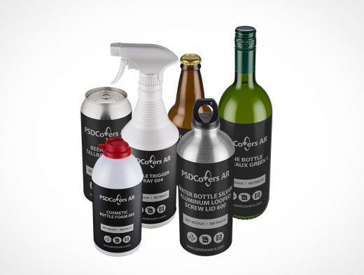Download Psdcovers Photoshop Mockups For Product Presentation