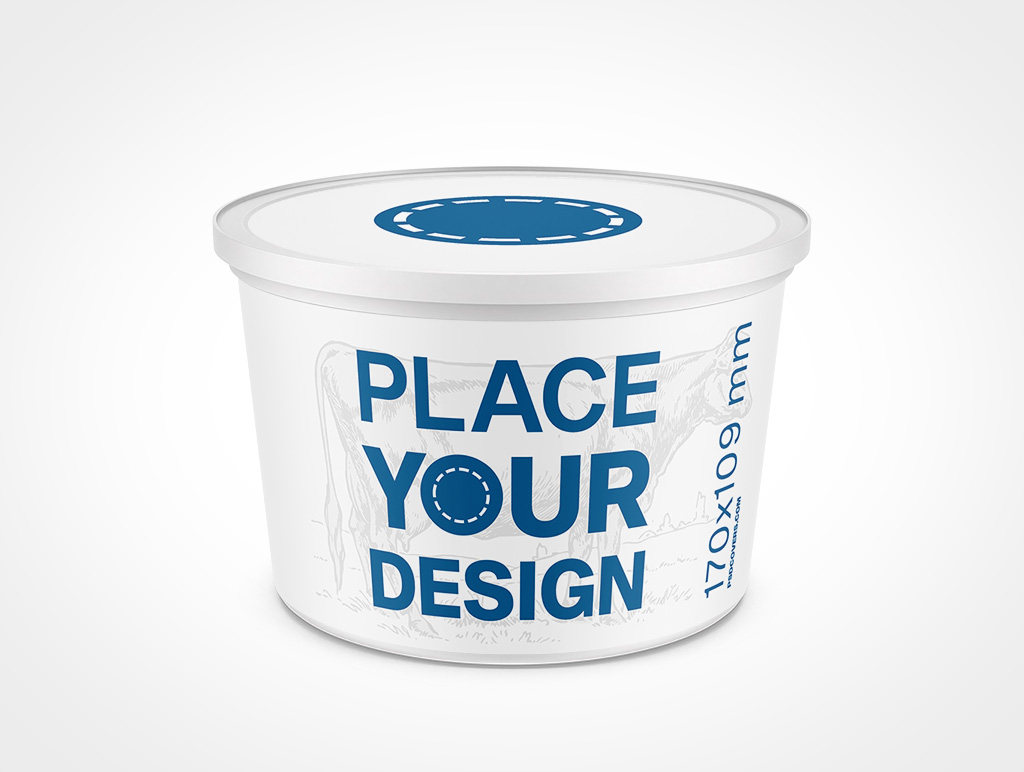 Tub Margarine Mockup 3r7
