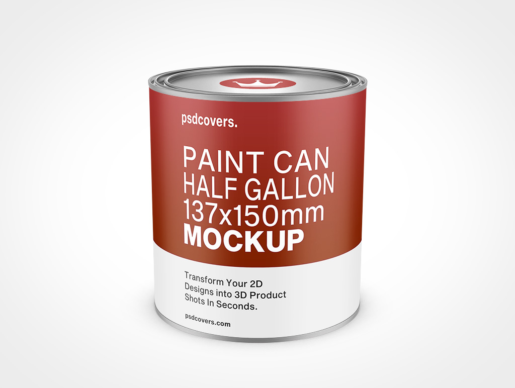 64oz Paint Can Mockup 6r