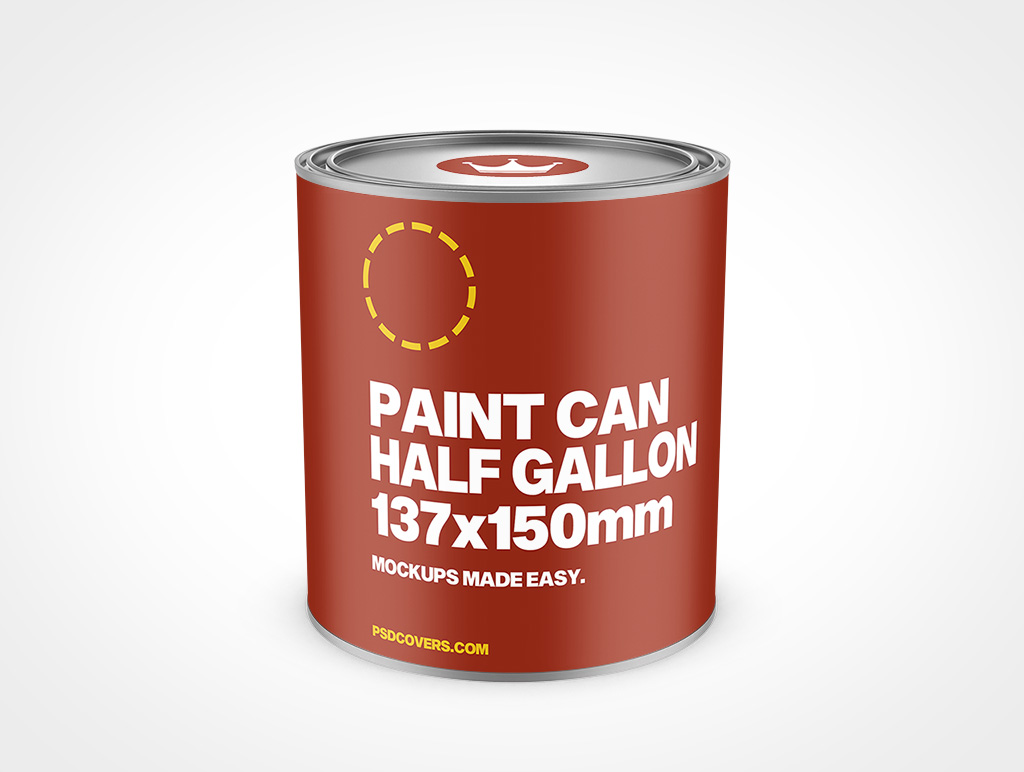 64oz Paint Can Mockup 6r2