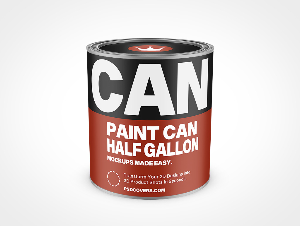 64oz Paint Can Mockup 6r4