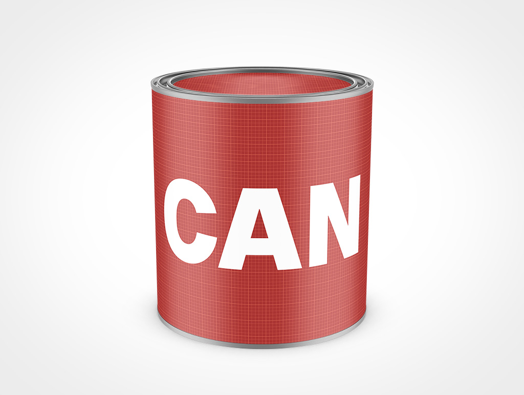 64oz Paint Can Mockup 6r6
