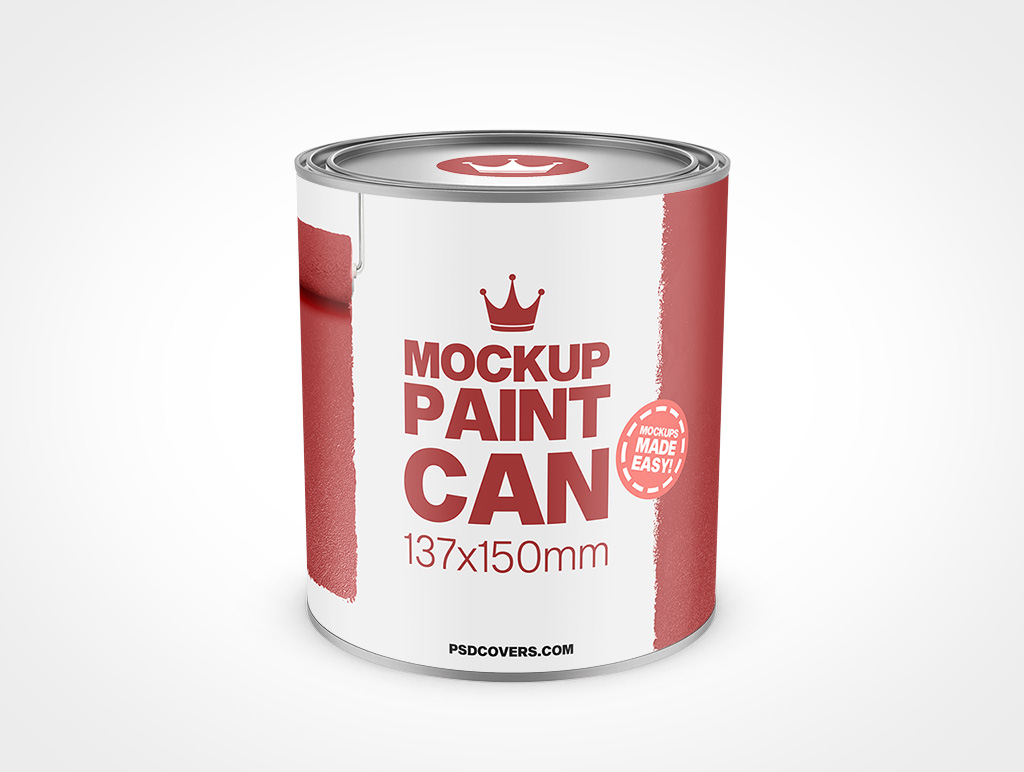 64oz Paint Can Mockup 6r7