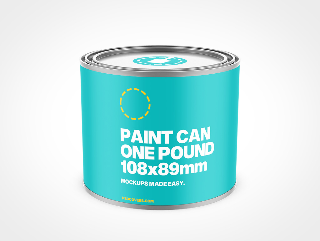 22oz Paint Can Mockup 8r2