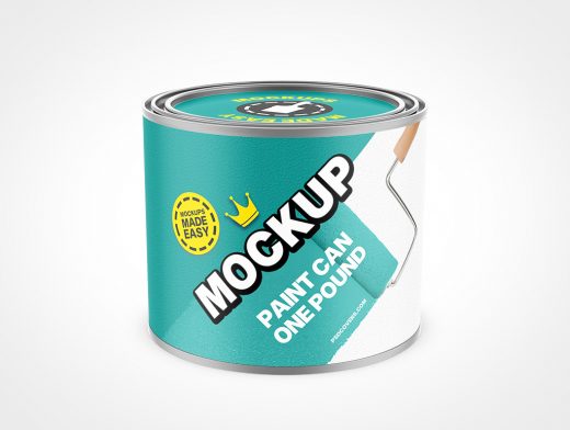 22oz Paint Can Mockup 8r7