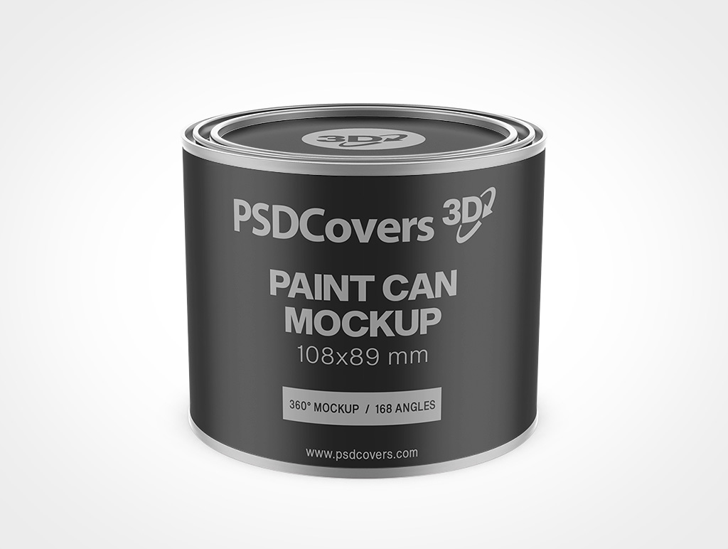 22oz Paint Can Mockup 8r8